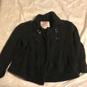 Child’s size 4 black pea coat